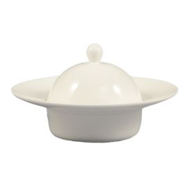 Pasta Bowl W/ Lid 9.5oz [Bowl 7 1/4" I Lid 4 1/4"]