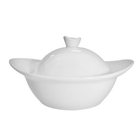 Oval Bowl W/ Lid 4.5oz 5 5/8"