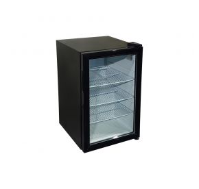 Countertop Display Refrigerator 18-3/4" x 17-1/8" x 27"H Black