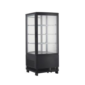 Refrigerated Display Case Set 190W 17"L x 17"H x 39"H Black