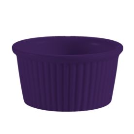 Ramekin Fluted Blue 1oz 2 1/4"