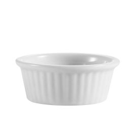 Ramekin Fluted PW 0.5oz 1 3/4"
