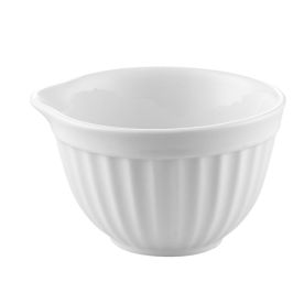 Fluted Ramekin W/ Pour Spout 15oz 5"