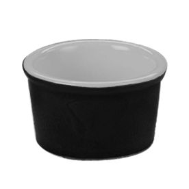 Ramekin Black/AW 2.5oz 2 7/8"