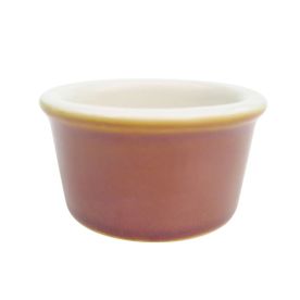 Ramekin Brown/AW 5oz 3 3/8"
