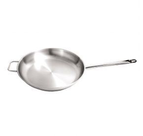 Fry Pan SS with Helper Handle 14"