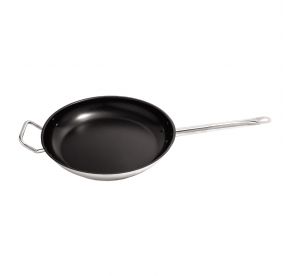 Fry Pan SS Non-Stick with Helper Handle 12"