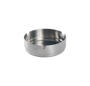 Ashtray 4"Dia Stainless Steel