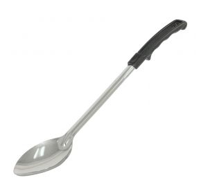 Basting Spoon Solid 1.2mm Black Handle 15"