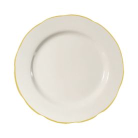 Plate #4 Gold Band 6 3/8"