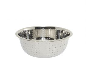 Colander Stainless Steel Chinese Small Hole 9 QT.