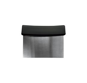 Dough Scraper Stainless Steel W/ PP Handle 6"x3-1/8" Black