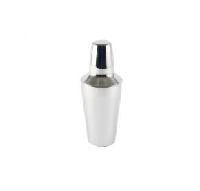 16 oz. Stainless Steel Cobbler Cocktail Shaker 3-Piece
