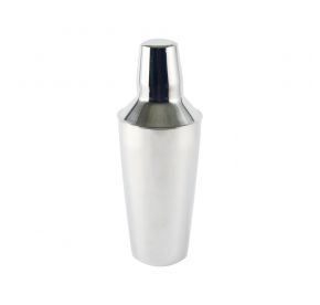28 oz. Stainless Steel Cobbler Cocktail Shaker 3-Piece