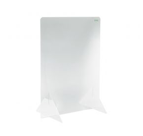 Self-Standing Shield Acrylic w/o Window 24"Wx32"H