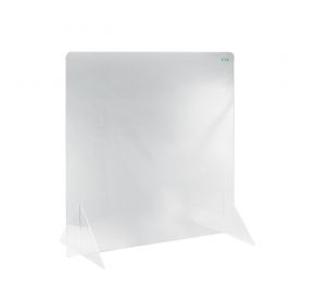 Self-Standing Shield Acrylic w/o Window 36"Wx32"H