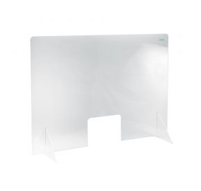 Self-Standing Shield Acrylic 48"Wx32"H