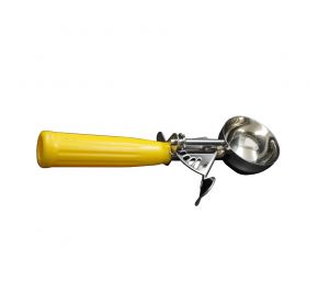 Stainless Steel Thumb Disher 1.6 oz.  Yellow #20