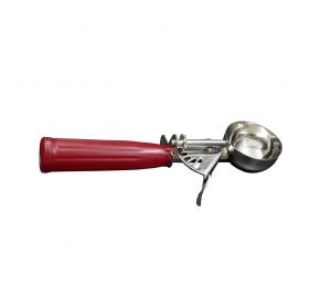 Stainless Steel Thumb Disher 1.3 oz.  Red #24