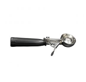 Stainless Steel Thumb Disher 1 oz.  Black #30
