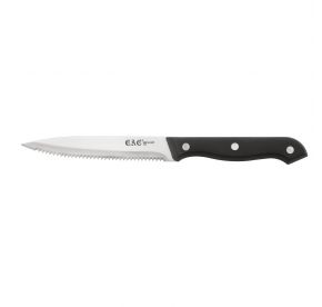 Knife Steak Pointed Tip Full Tang Plastic Handle 4-1/2"