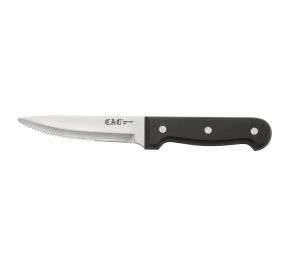 Knife Steak Jumbo Pointed Tip Plastic Handle 5"