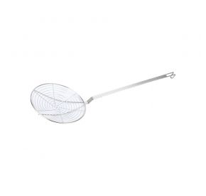 9"Dia Nickel-Plated Metal Wire Skimmer Round Spiral