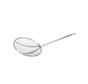 6"Dia Nickel-Plated Metal Wire Skimmer Round