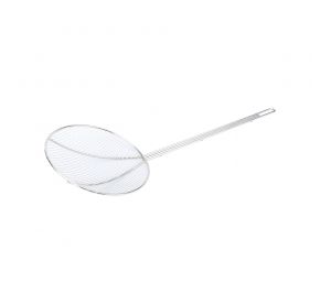 9"Dia Nickel-Plated Metal Wire Skimmer Round