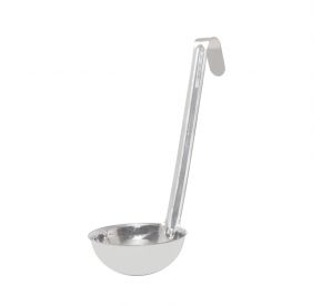 Ladle Stainless Steel One-Piece 6" Handle 4 oz.