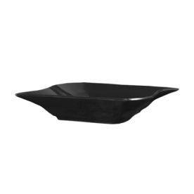 Rect. Pasta Bowl Black 22oz 12"