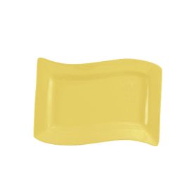 Rect. Platter Yellow 13 1/2"