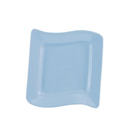 Square Plate Light Blue 8 1/2"
