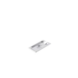 1/9 Size Notched Cover for Steam Table Pan