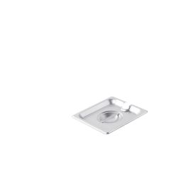 1/6 Size Notched Cover for Steam Table Pan