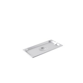 1/3 Size Notched Cover for Steam Table Pan