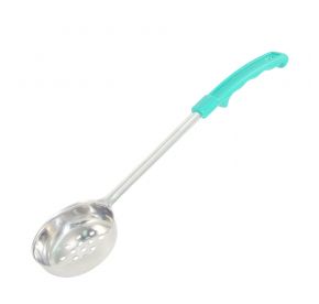 Portion Controller SS Perforated with Green Handle 4 oz.