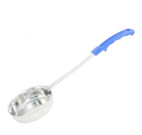 Portion Controller SS Solidwith Blue Handle 8 oz.