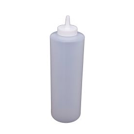 24 oz. Squeeze Bottle, Clear, 6-PC/Pack
