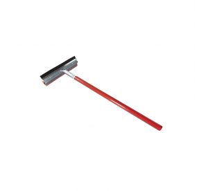 Squeegee Red W/ Handle 12"W