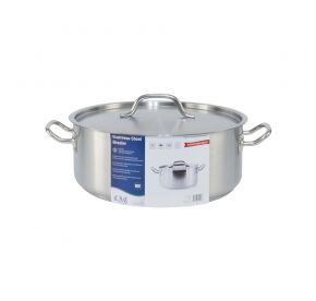Brazier SS with Lid 15 qt.