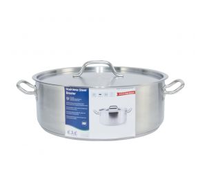 Brazier SS with Lid 20 qt.