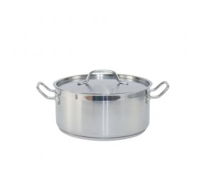 Brazier SS with Lid 8 qt.