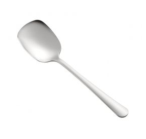 Serving Spoon SS Flat Edge 8-1/2"