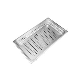 Full Size 2-1/2"H Perforated Steam Table Pan 24 Gauge