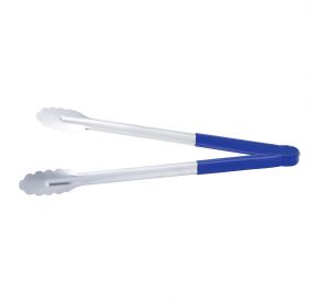 16" Stainless Steel Tong w/ Blue Handle