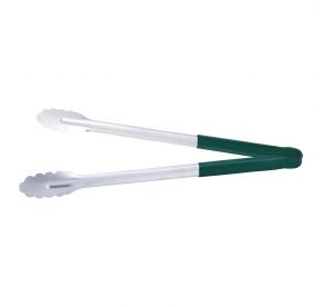 16" Stainless Steel Tong w/ Green Handle
