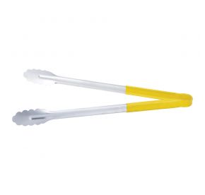 16" Stainless Steel Tong w/ Yellow Handle