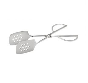 Tong 18/8 Stainless Steel Scissor Pastry Perf. 10-1/2"