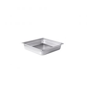 2/3 Size 2-1/2"H Anti-Jam Steam Table Pan 24 Gauge
